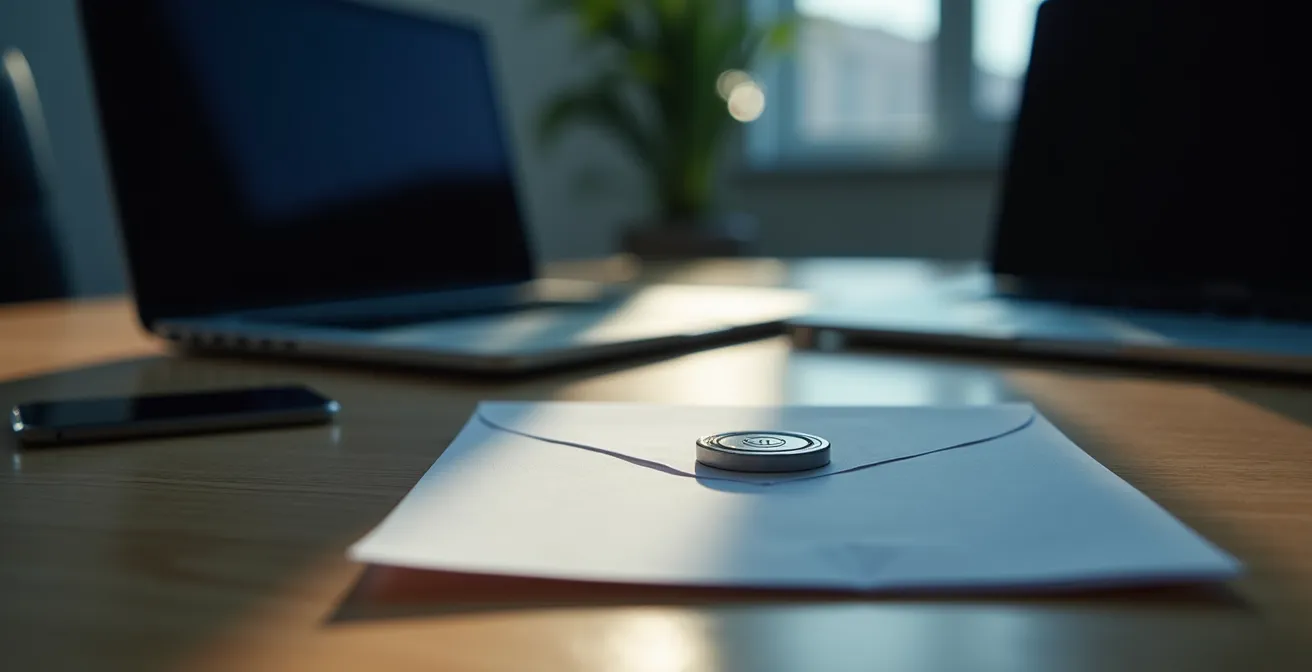 Composición minimalista de elementos de seguridad bancaria empresarial